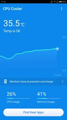 CPU Cooler android App screenshot 0